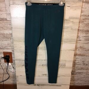 Nike blue leggings just do it workout leggings size small Nike blue gym pants‌